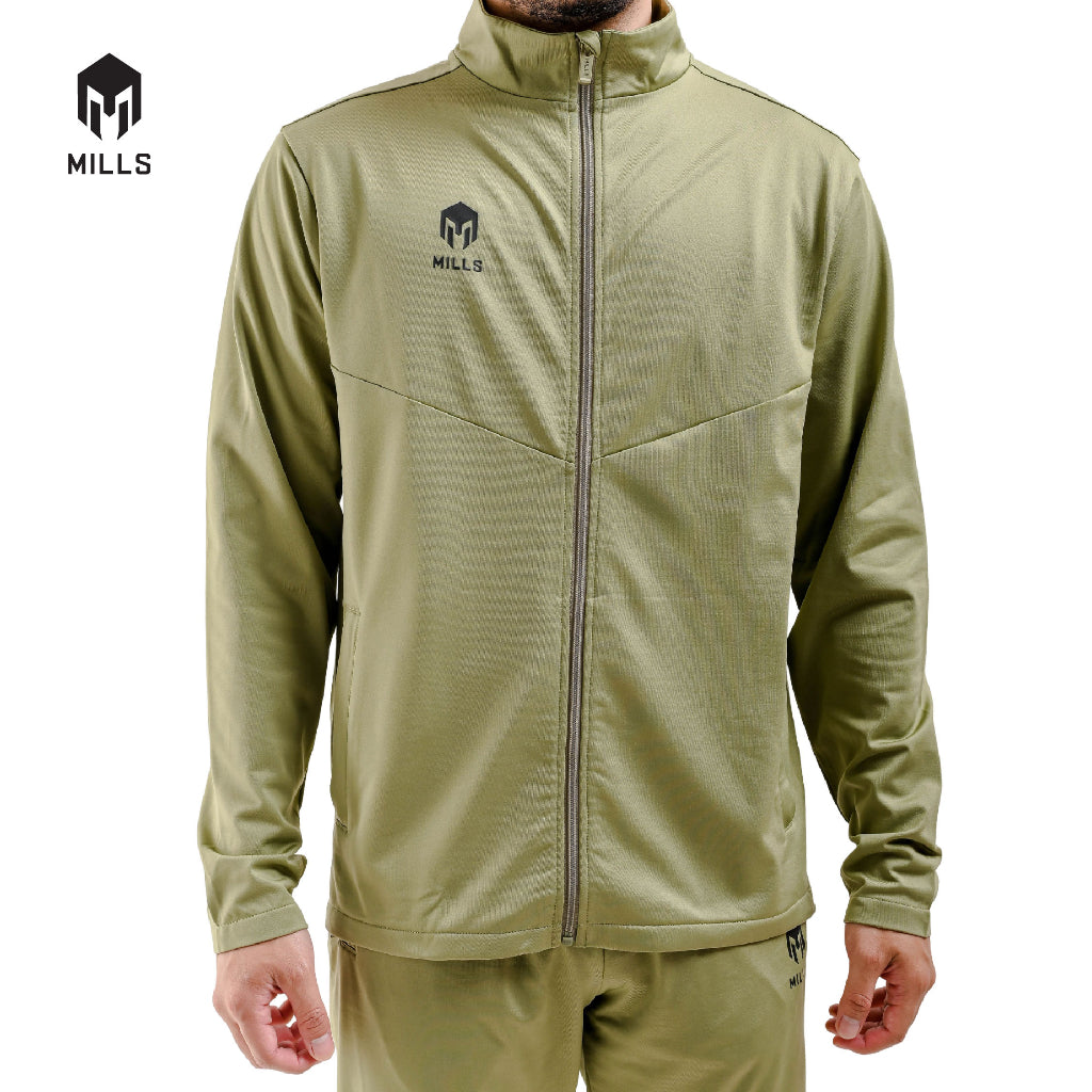 MILLS Jaket Olahraga Track Matrix Track Jacket 8060