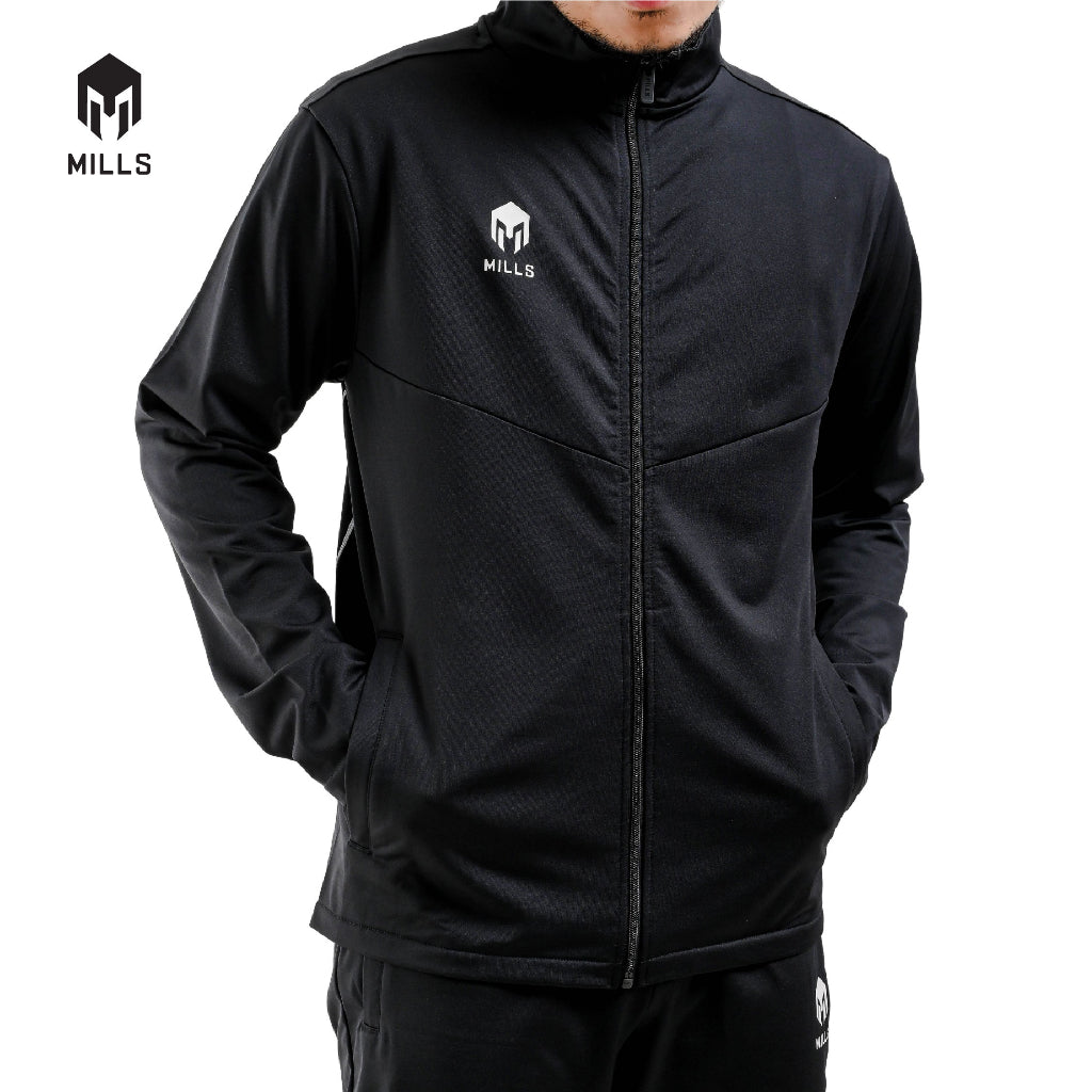 MILLS Jaket Olahraga Track Matrix Track Jacket 8060