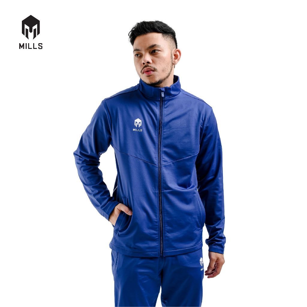 MILLS Jaket Olahraga Track Matrix Track Jacket 8060