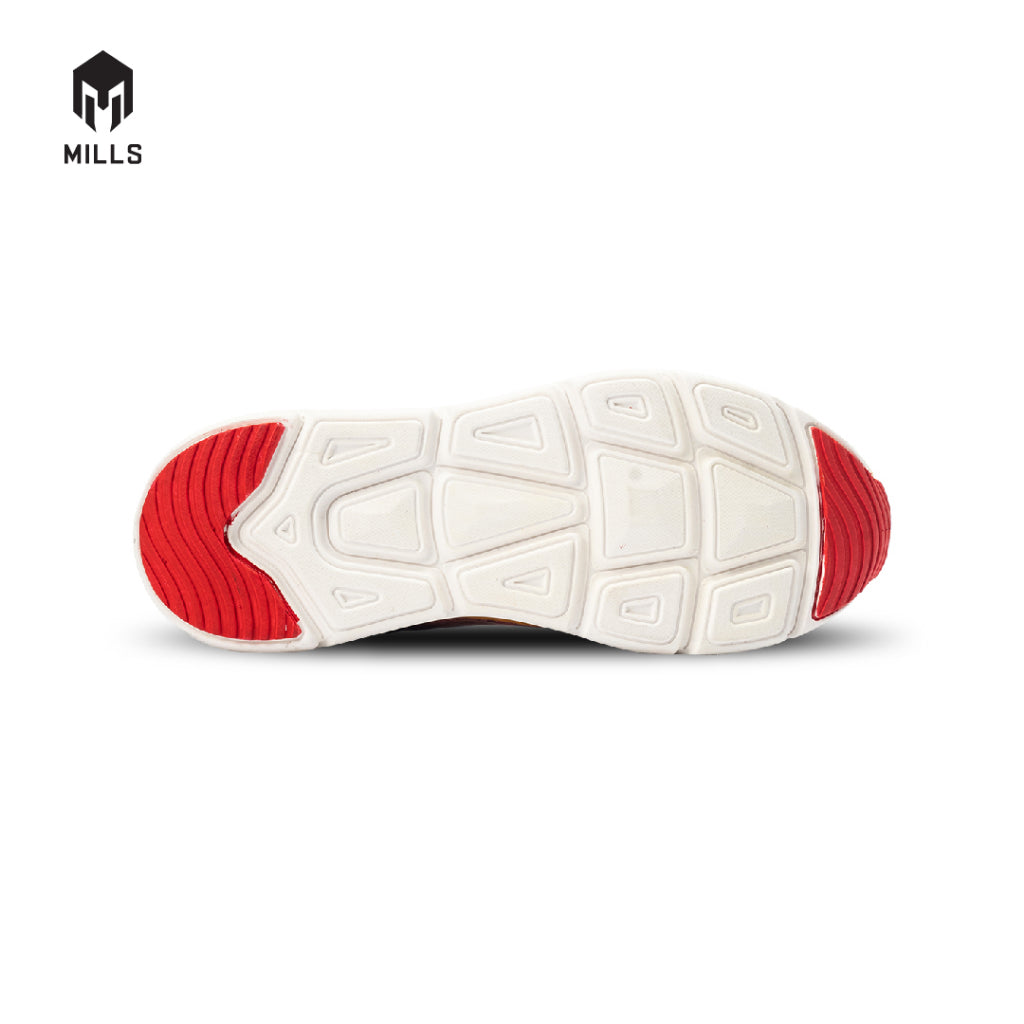 Mills Sepatu Lari Running Shoes Enermax Flasma Red / Orange / White 9102302