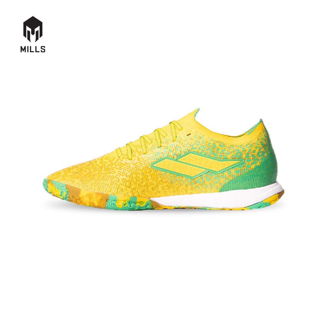 MILLS Sepatu Futsal Xyclops Panthera RS In Yellow / Green 9402501