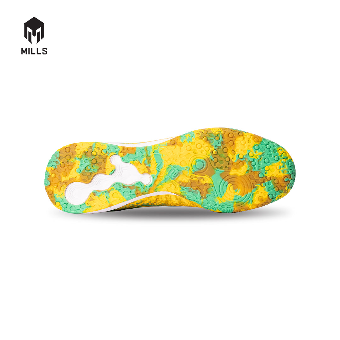 MILLS Sepatu Futsal Xyclops Panthera RS In Yellow / Green 9402501