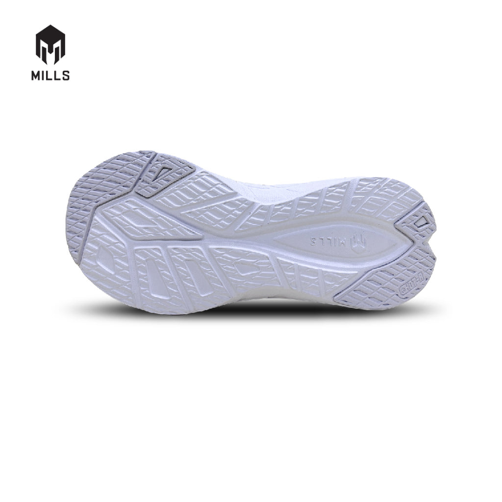 Mills Sepatu Lari Running Shoes Enermax Cushion EL Black / White / Gold 9100901