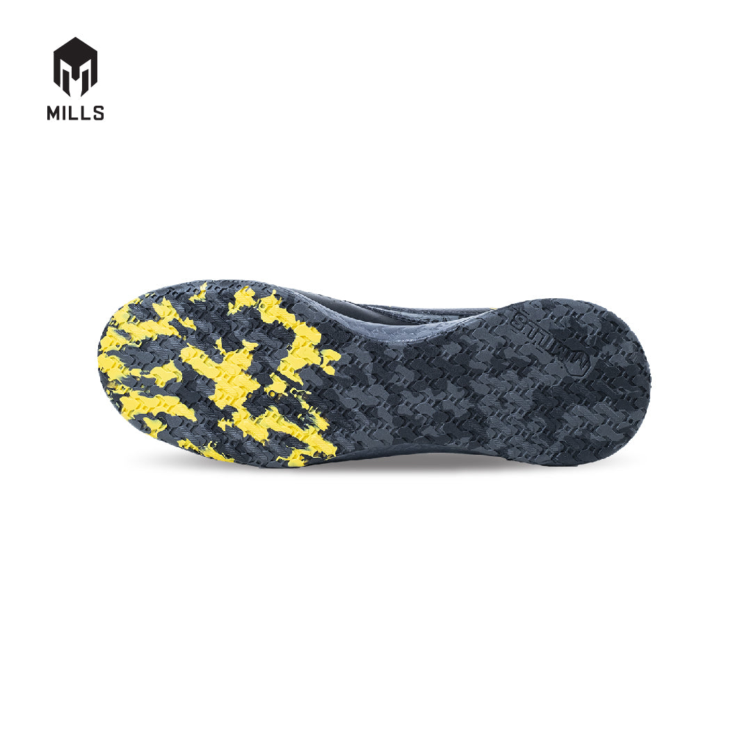 MILLS Batman Sepatu Futsal Voltasala Leon Knight Black / Grey / Yellow 9501101