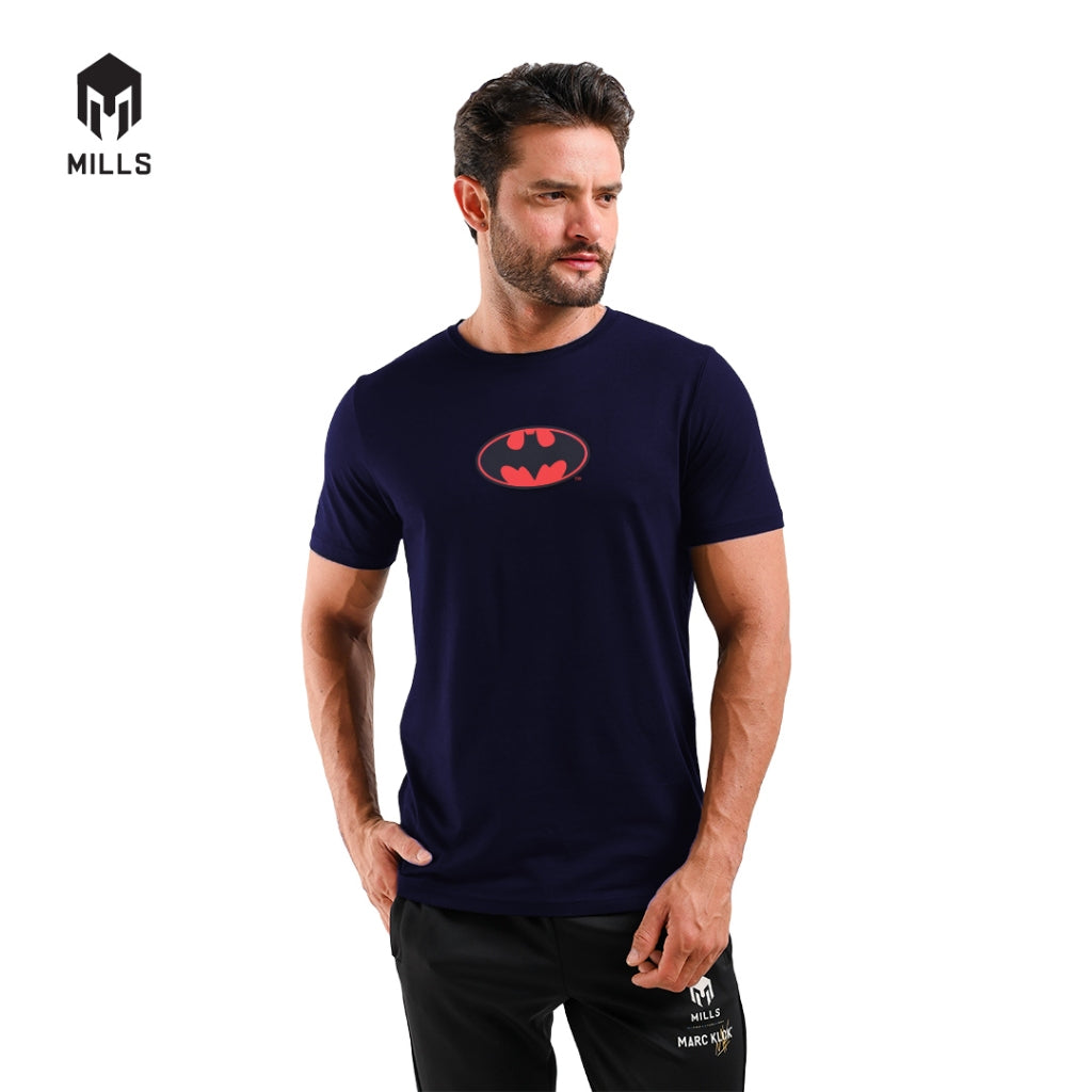 MILLS Batman Cotton T-Shirt 2.0 Navy 21019DC