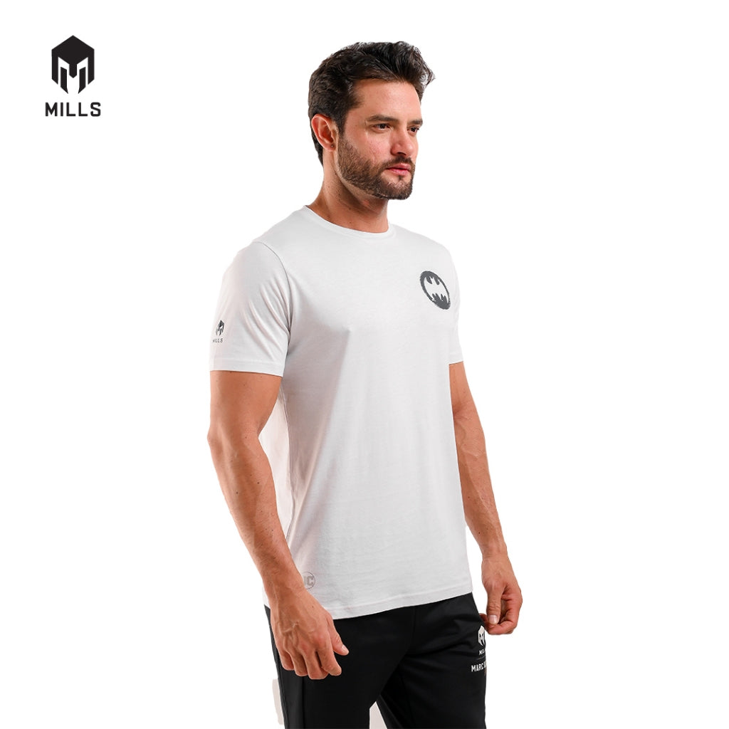 MILLS Batman Cotton T-Shirt 3.0 White 21020DC