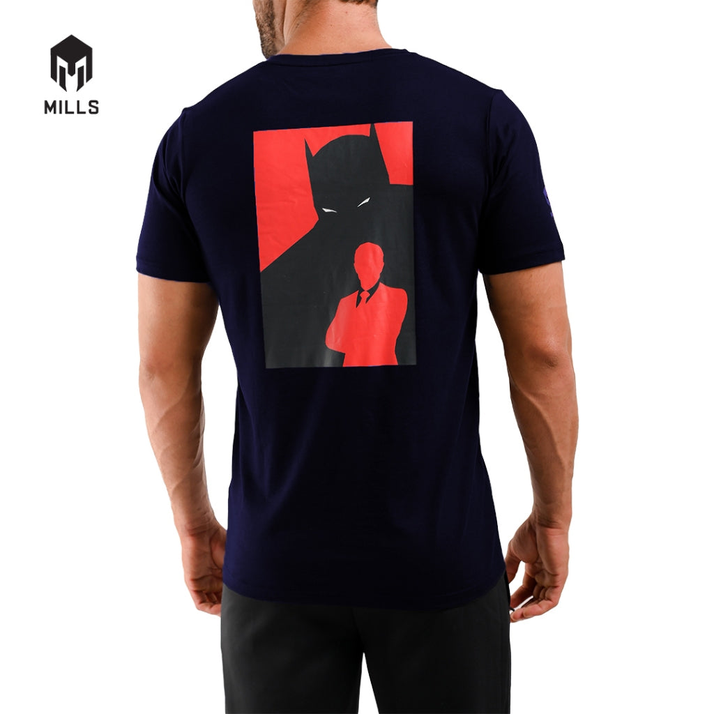 MILLS Batman Cotton T-Shirt 2.0 Navy 21019DC
