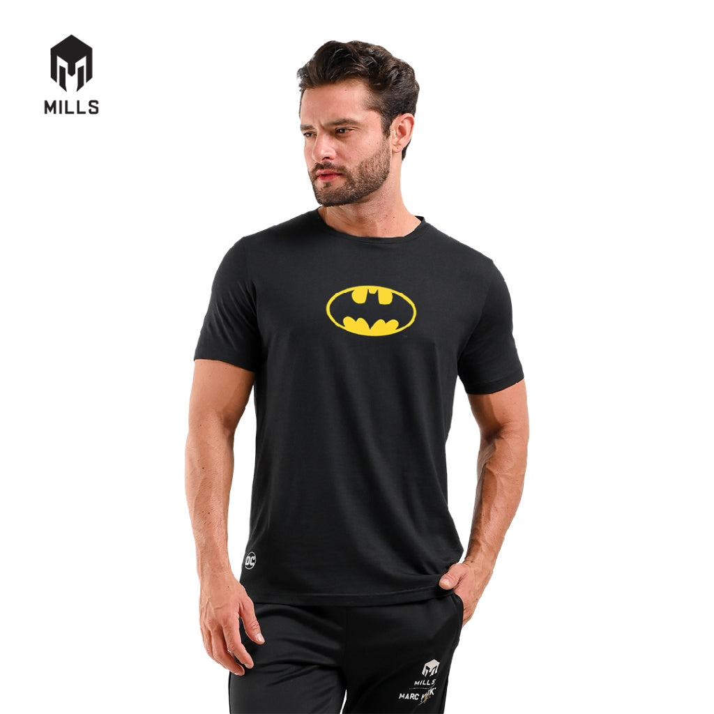 MILLS Batman Cotton T-Shirt 1.0 Black 21018DC