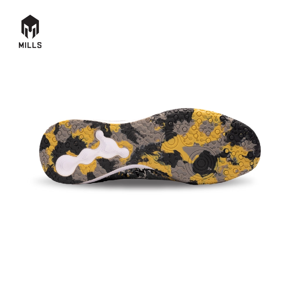 MILLS Sepatu Futsal Xyclops Kaldera IN DK. Grey / Black / Gold 9400610