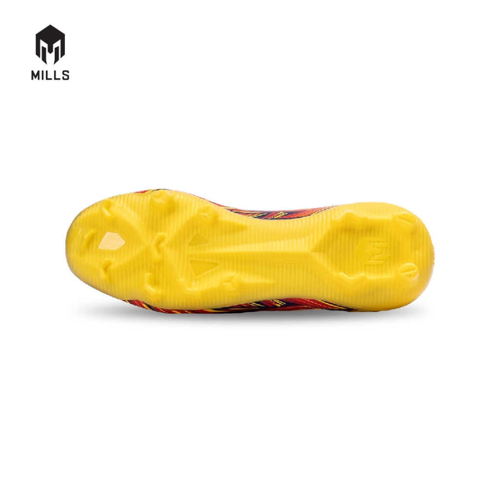 MILLS Sepatu Sepakbola Matera FG Red / Navy / Yellow 9301006