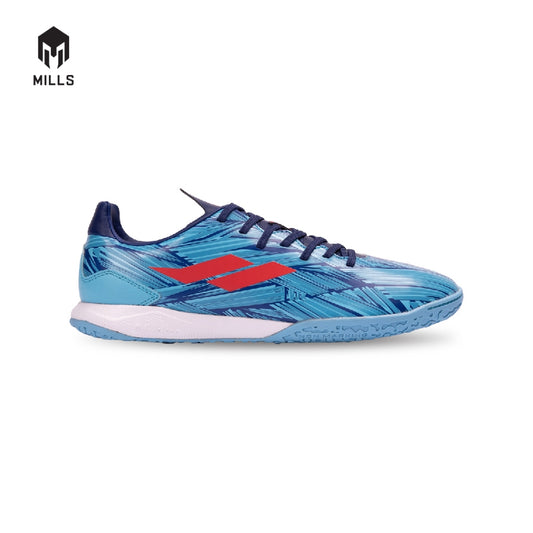 MILLS Sepatu Futsal Matera In LT. Blue / Navy / Red 9401006