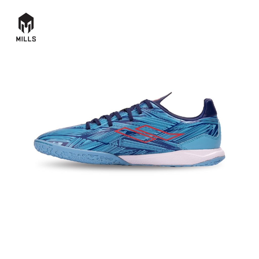 MILLS Sepatu Futsal Matera In LT. Blue / Navy / Red 9401006