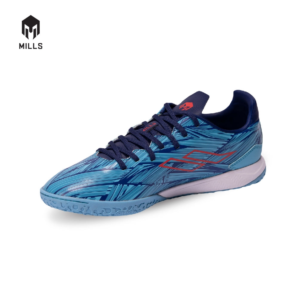 MILLS Sepatu Futsal Matera In LT. Blue / Navy / Red 9401006