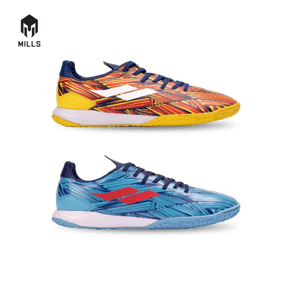 MILLS Sepatu Futsal Matera In LT. Blue / Navy / Red 9401006