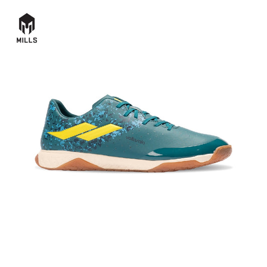 MILLS Sepatu Futsal Voltasala Heizt Turquoise / Off White / Lime 9501202