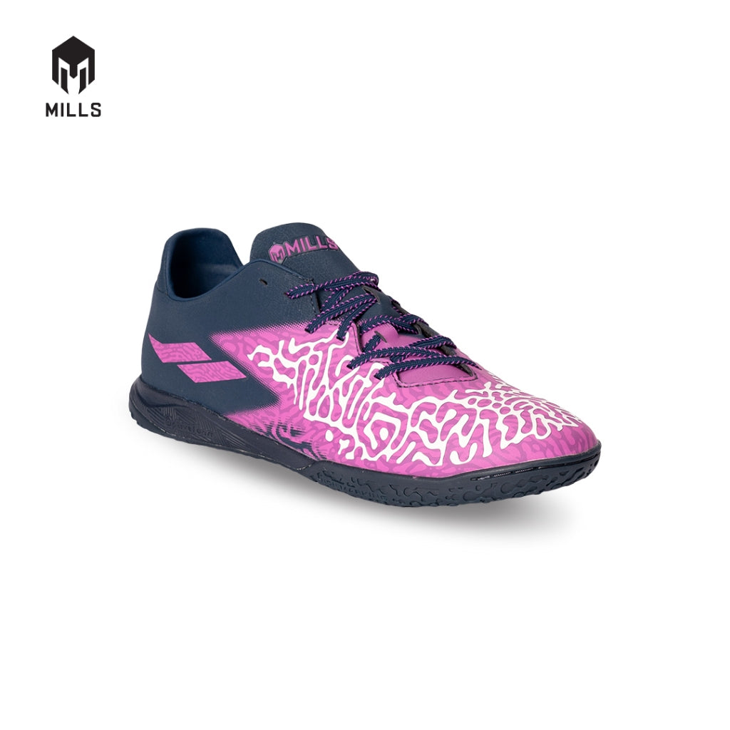 MILLS Sepatu Futsal T-RITON Genome Prime In Purple / DK. Navy / White 9402242