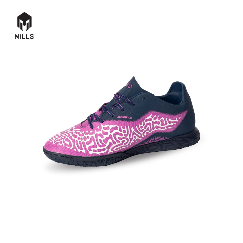 MILLS Sepatu Futsal T-RITON Genome Prime In Purple / DK. Navy / White 9402242