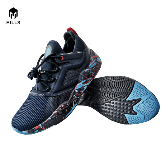 MILLS Sepatu Revolt Beta Dark Blue / Splash Camo 9700105