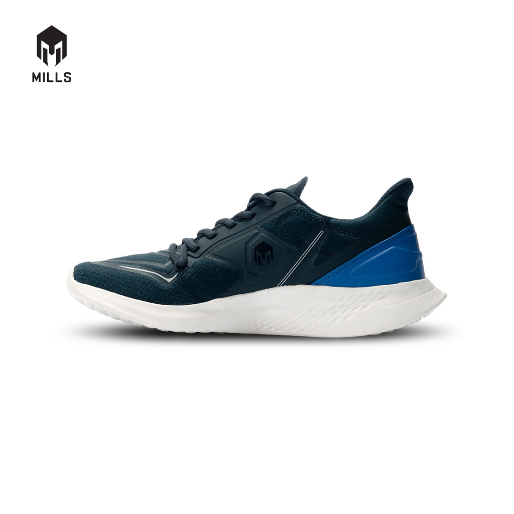 MILLS Sepatu Lari Running Shoes Treximo Omega DK. Blue / Off White 9100114