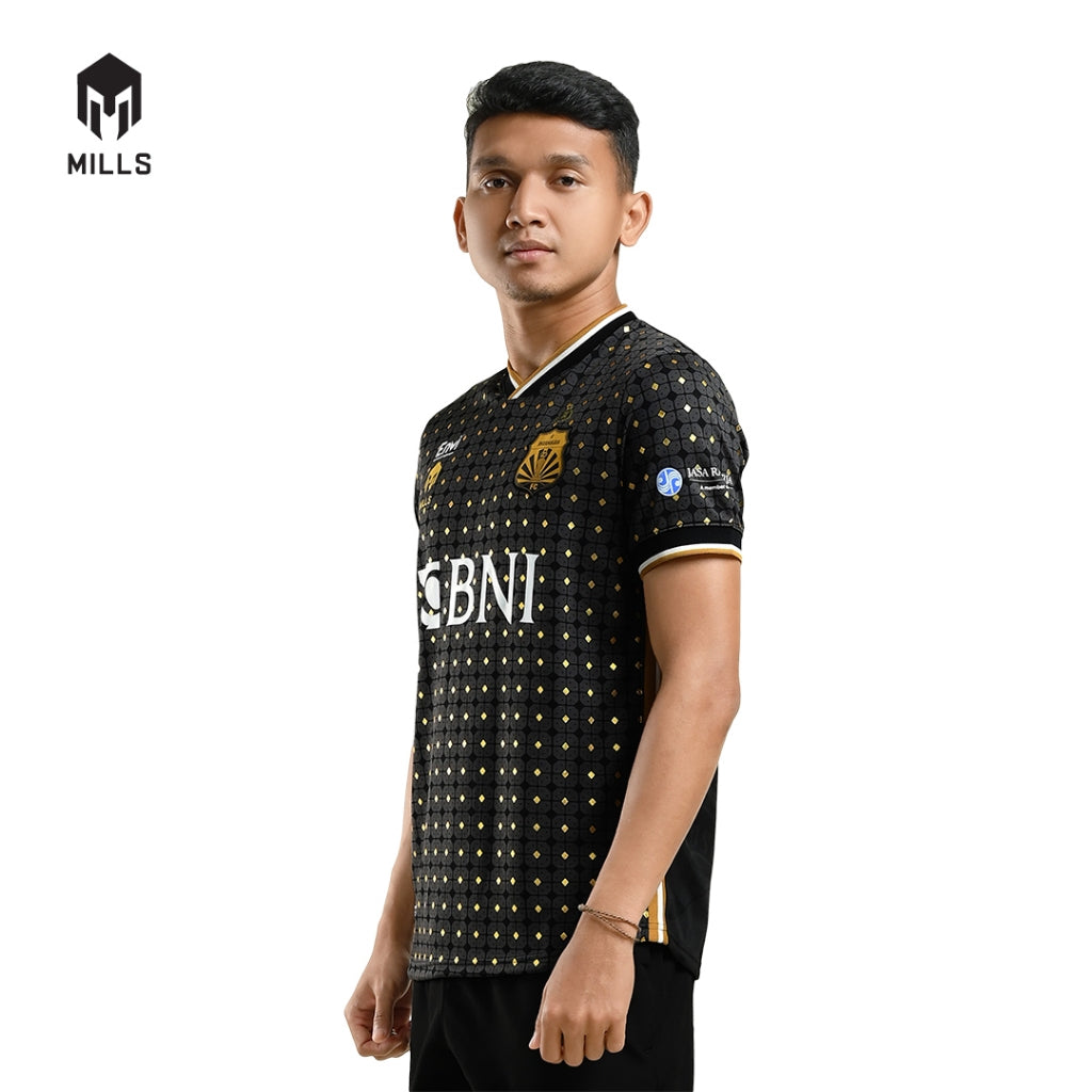 MILLS Bhayangkara FC Away Jersey Player Issue 1292BC Black