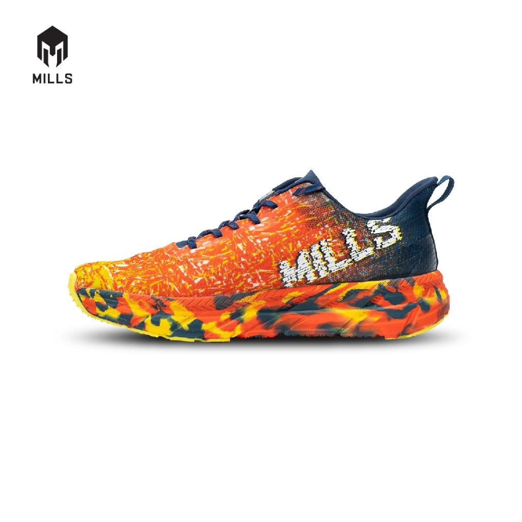 MILLS Sepatu Enermax Nergetic Orange / Navy / White 9101304