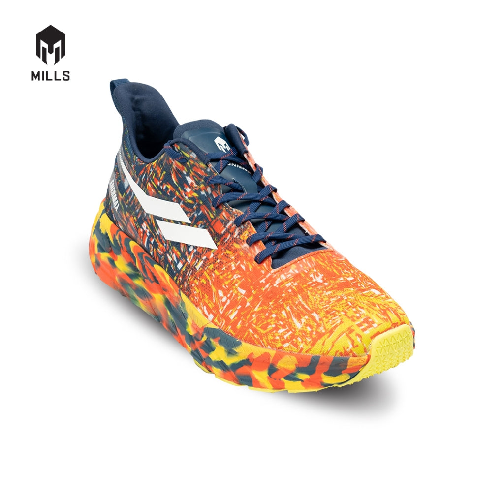 MILLS Sepatu Enermax Nergetic Orange / Navy / White 9101304