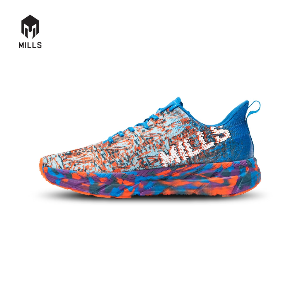 MILLS Sepatu Lari Running Shoes Enermax Nergetic LT. Blue / Ocean. Blue / White 9101301