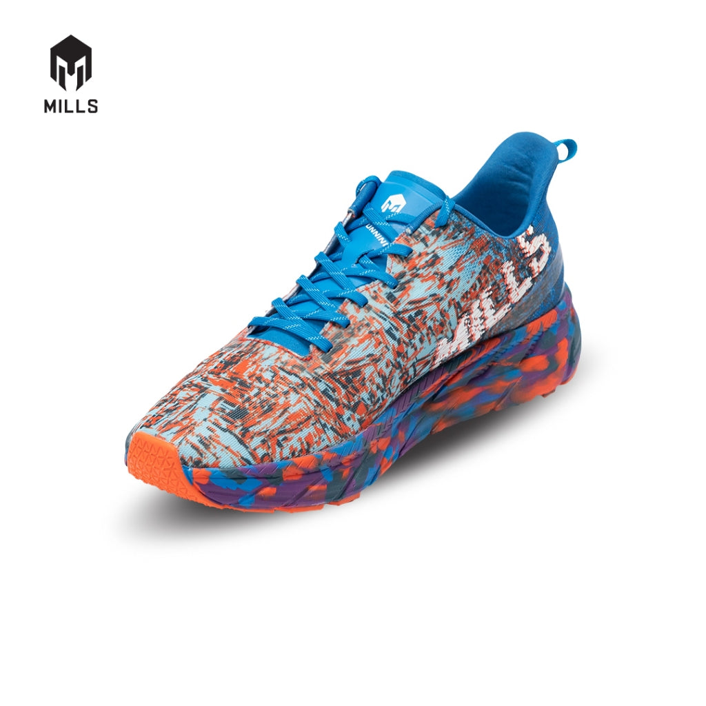 MILLS Sepatu Lari Running Shoes Enermax Nergetic LT. Blue / Ocean. Blue / White 9101301