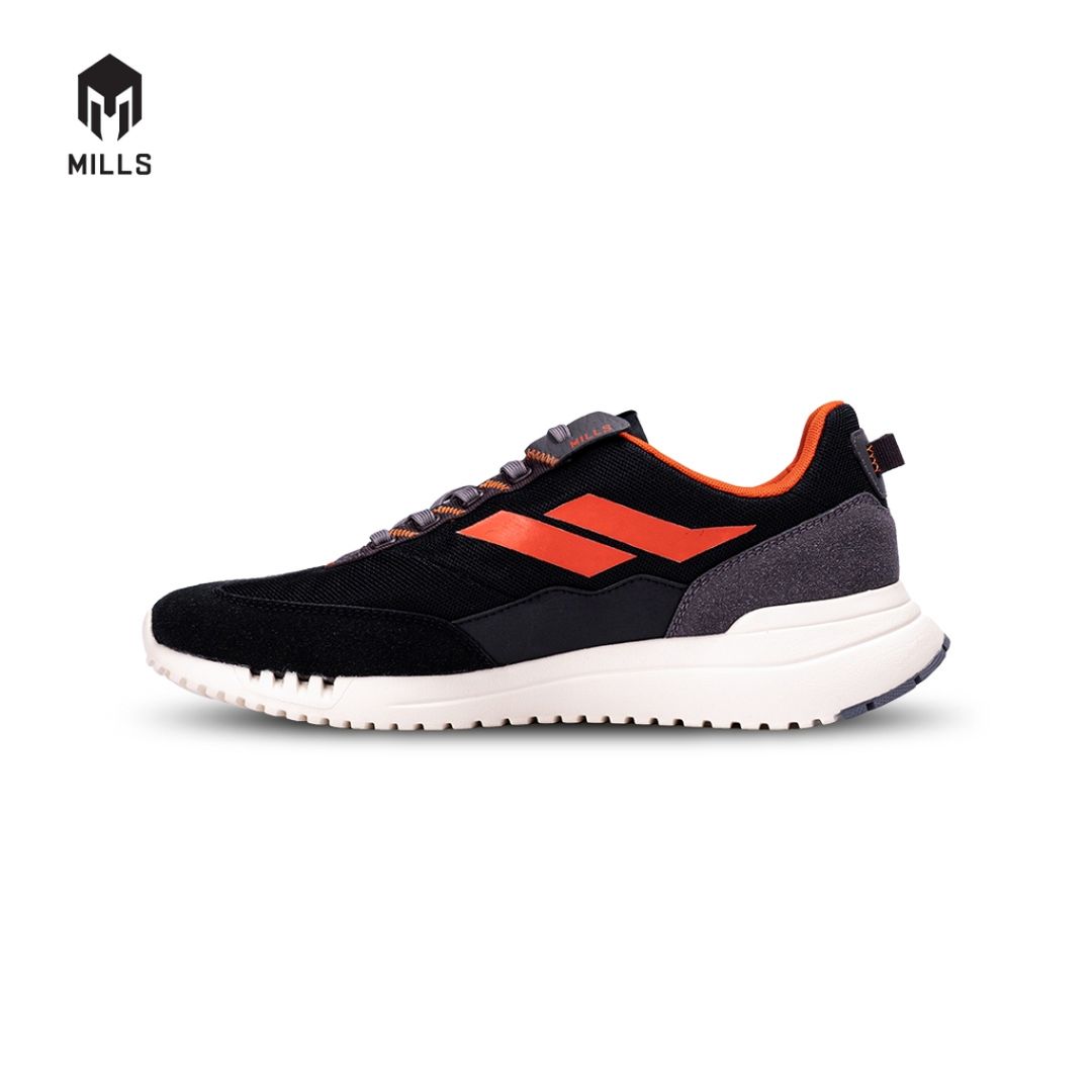 MILLS Sepatu Revolt Raze Black / Orange 9700709