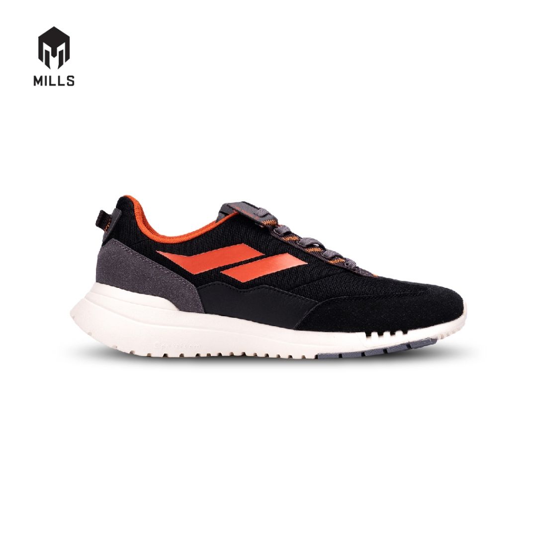 MILLS Sepatu Revolt Raze Black / Orange 9700709