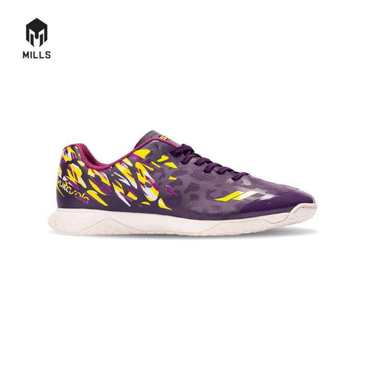MILLS Sepatu Futsal Voltasala Moxxi DK. Purple / Magenta / Neon 9501003