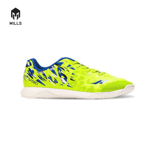 MILLS Sepatu Futsal Voltasala Moxxi Neon Green / Blue / White 9501002