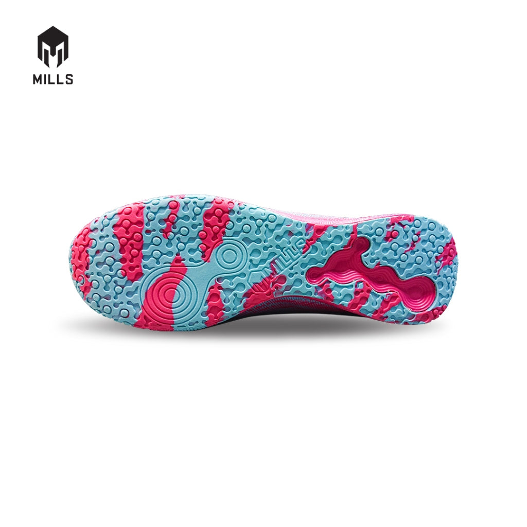 MILLS Sepatu Futsal Xyclops Valax In Cyan / Magenta 9401114