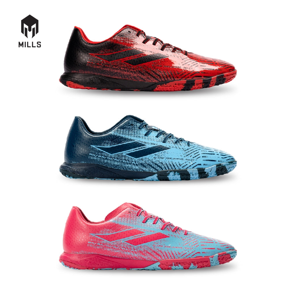 MILLS Sepatu Futsal Xyclops Valax In Cyan / Magenta 9401114