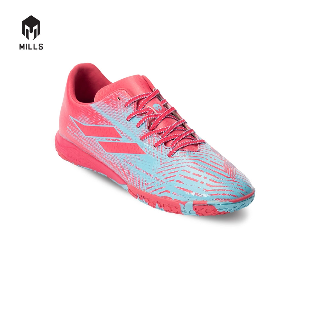 MILLS Sepatu Futsal Xyclops Valax In Cyan / Magenta 9401114