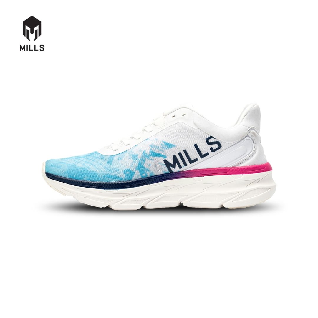 Mills Sepatu Enermax Cushion Off White / Navy / Magenta 9101005