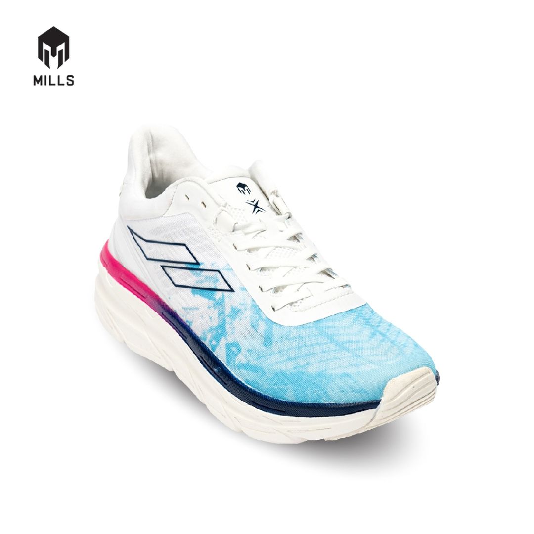 Mills Sepatu Enermax Cushion Off White / Navy / Magenta 9101005