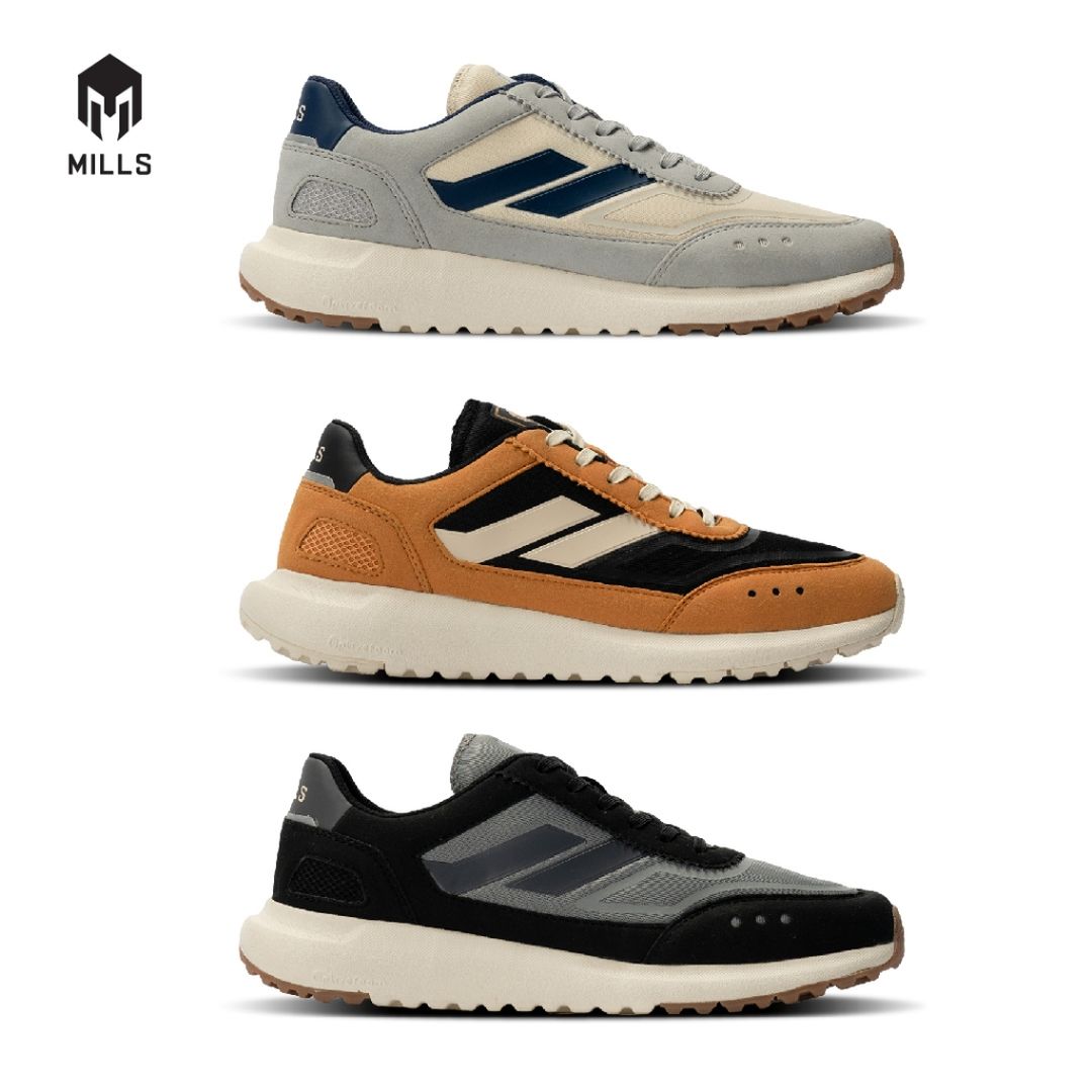 MILLS Sepatu Ultras Clasica Broken White / Navy / Gum 9700206