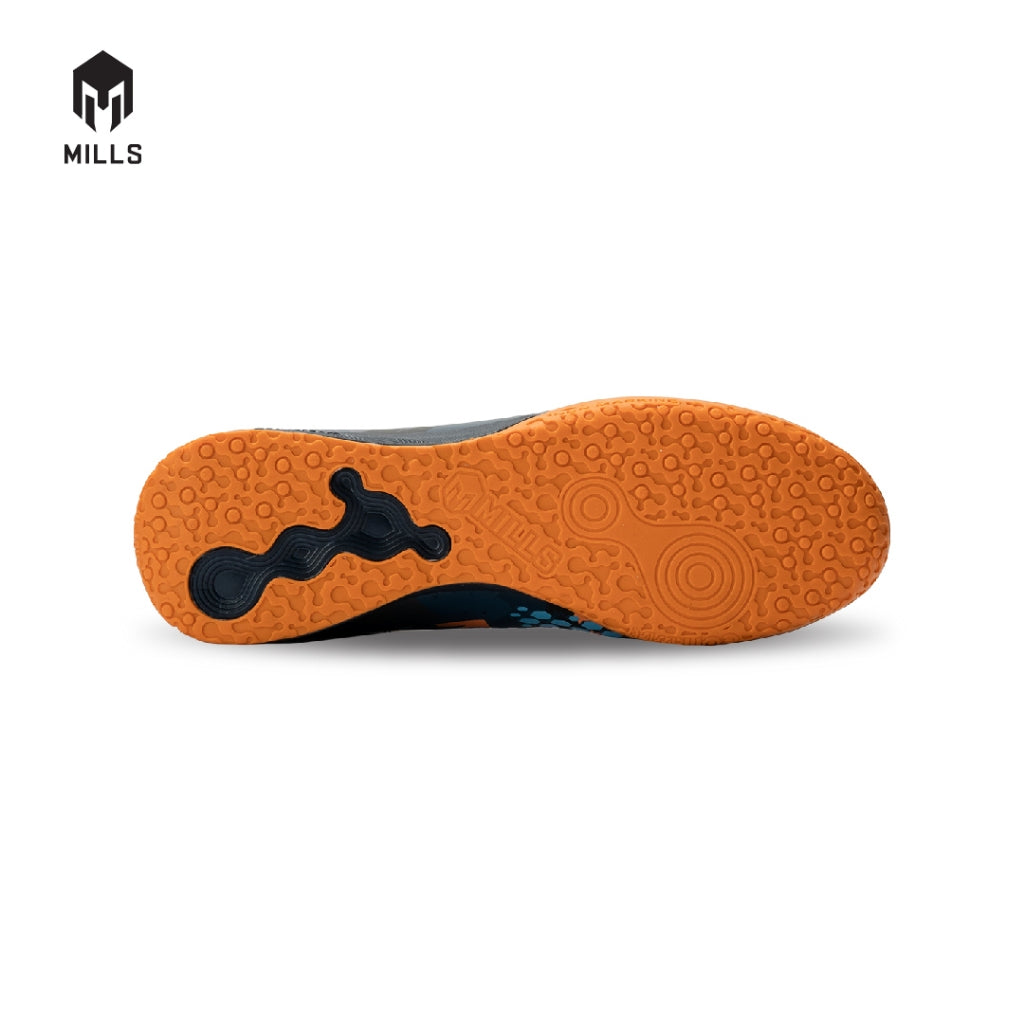 MILLS Sepatu Futsal TRITON Deisler 1.1 Prime In Insigna Doodles / Orange 9402356