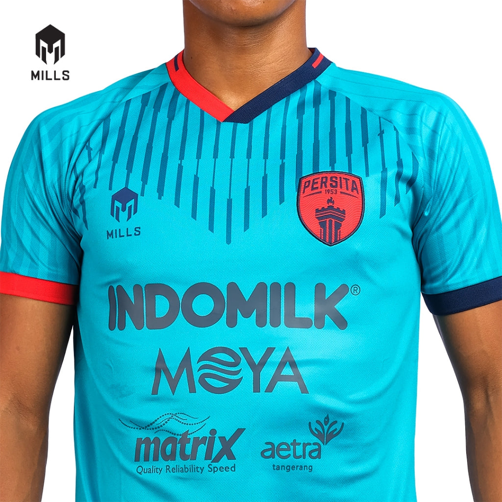 MILLS Jersey Persita FC Third Replica Version 1264TG Teal