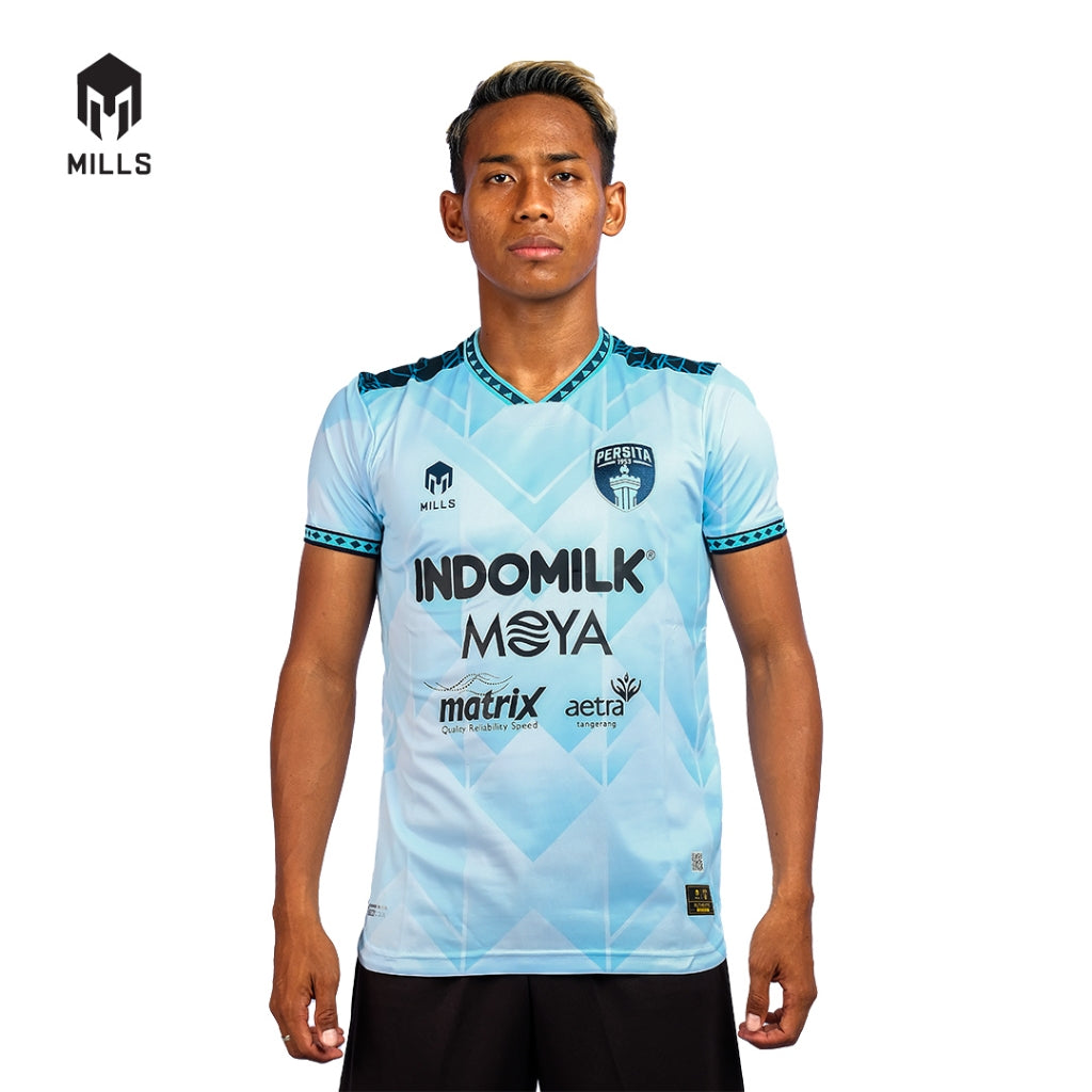 MILLS Persita FC Away Jersey Player Issue 1260TG Light Blue