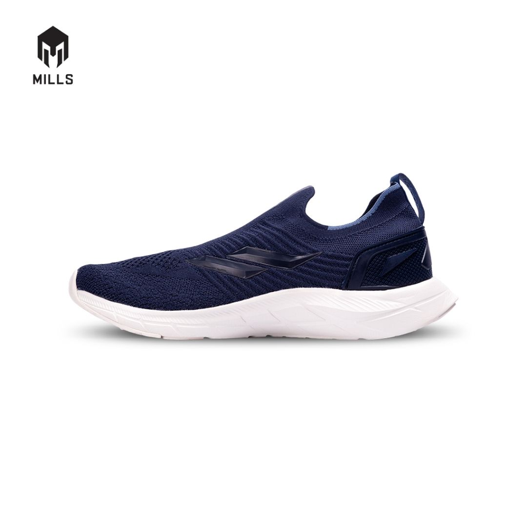 MILLS Sepatu Treximo Recov Navy / All White 9101101