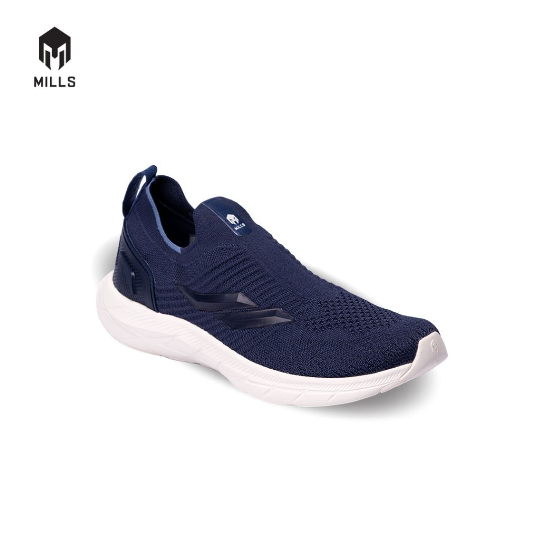 MILLS Sepatu Treximo Recov Navy / All White 9101101