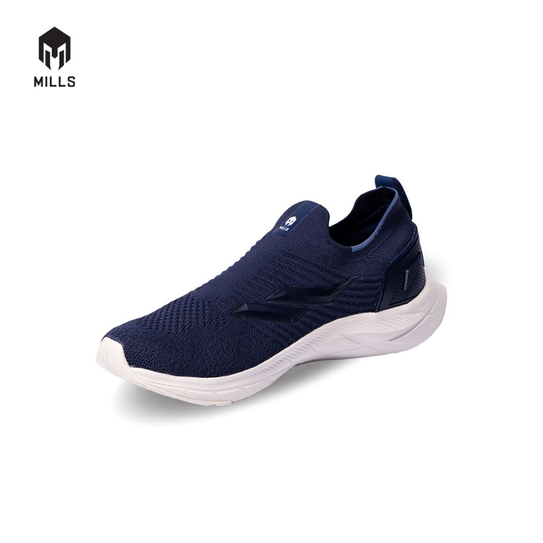 MILLS Sepatu Treximo Recov Navy / All White 9101101