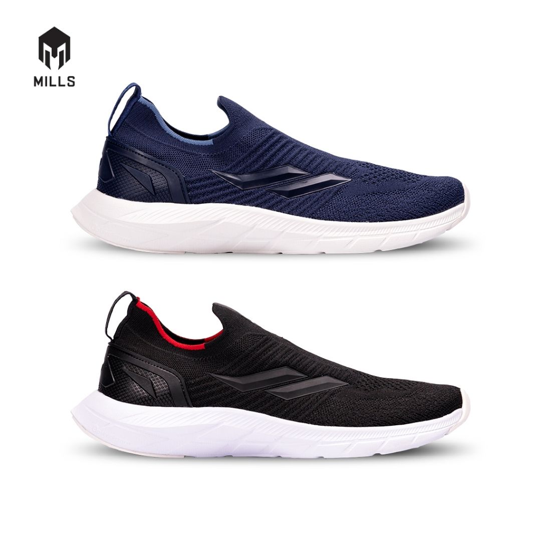 MILLS Sepatu Treximo Recov Navy / All White 9101101