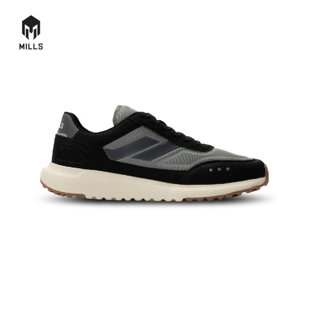 MILLS Sepatu Ultras Clasica Black / Grey / Gum 9700208