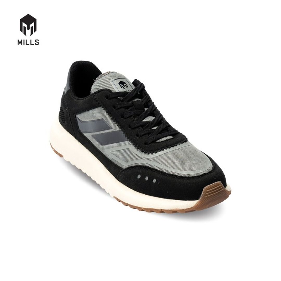 MILLS Sepatu Ultras Clasica Black / Grey / Gum 9700208