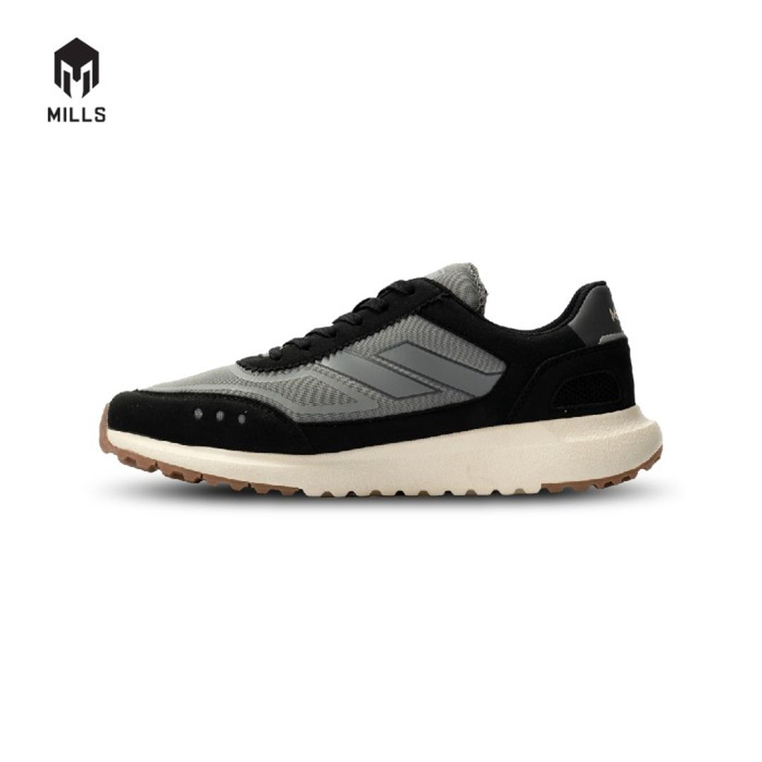 MILLS Sepatu Ultras Clasica Black / Grey / Gum 9700208