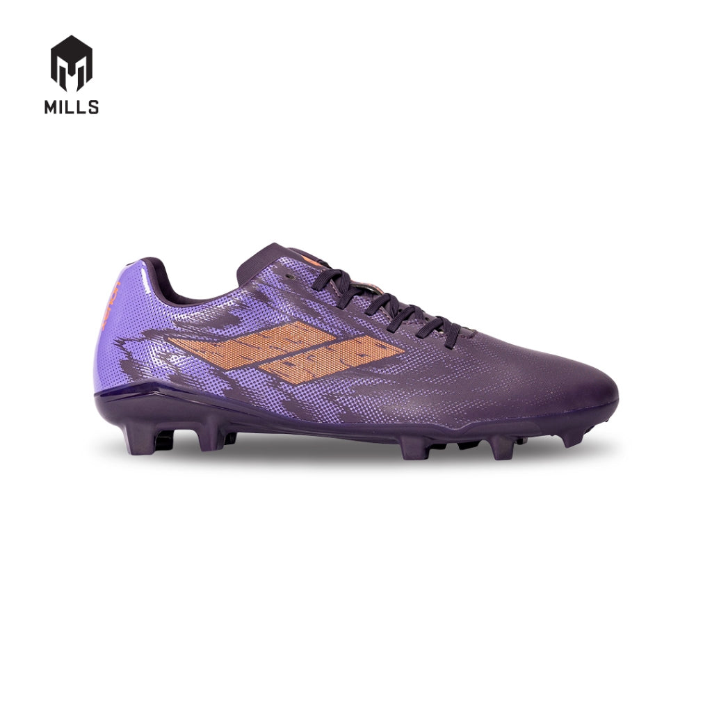 MILLS Sepatu Sepakbola Xenon FG Purple / Orange 9302303