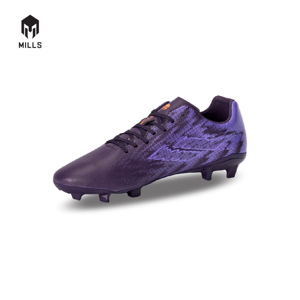 MILLS Sepatu Sepakbola Xenon FG Purple / Orange 9302303